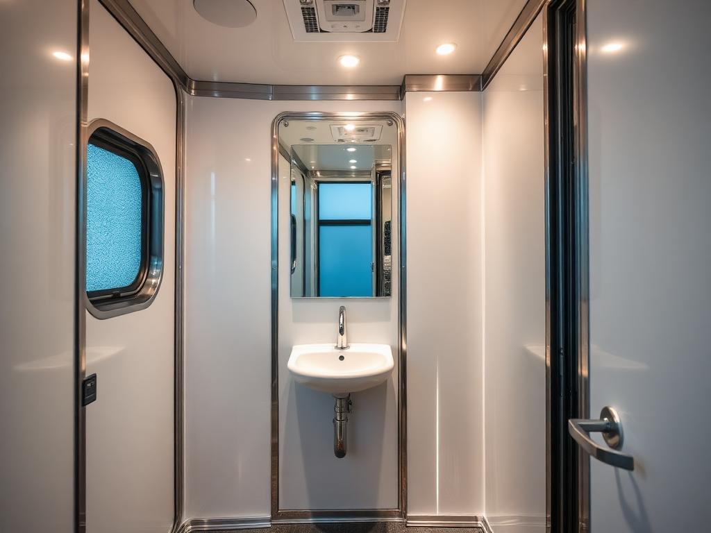 Luxury Restroom Trailers in Harvest, AL